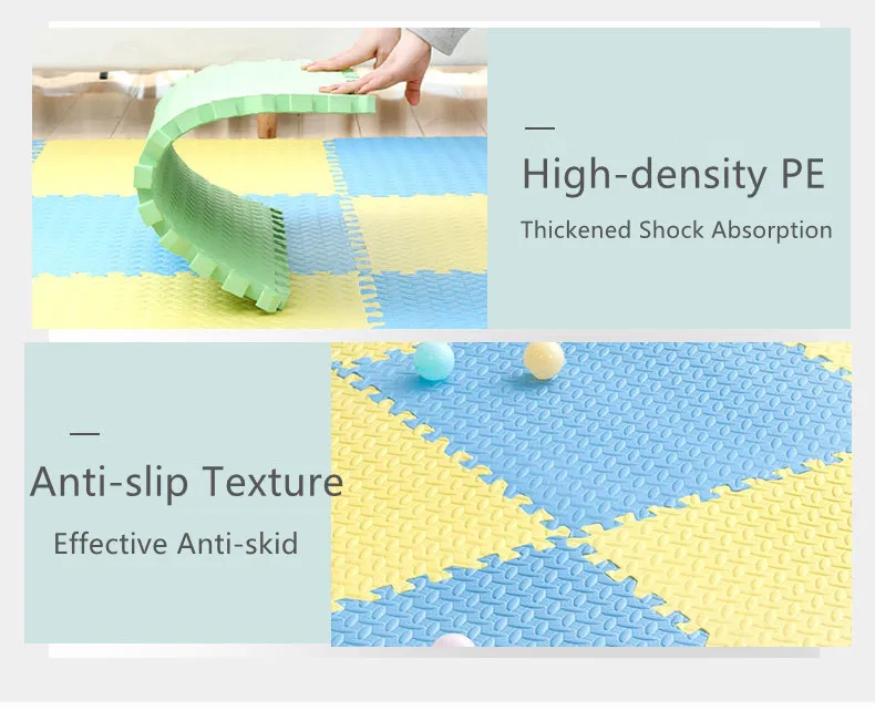 Shipping to Online 30*30*1 Extra Thick Puzzle Exercise Mat EVA Foam Tiles for Protective Mat Early Education Mats