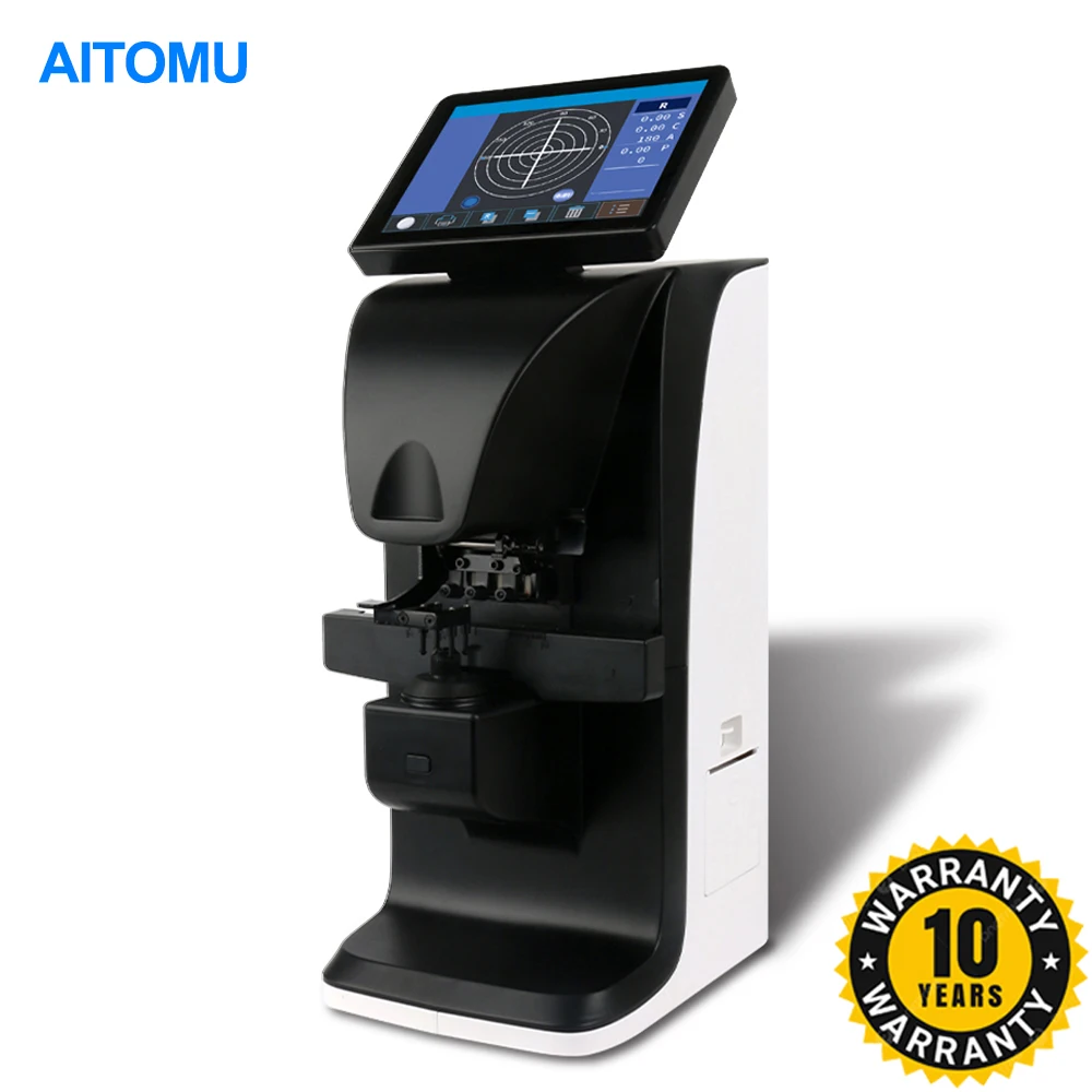 D907 Lensometro Digital Lensmeter Auto Lensometer Frontofocometre With 10 Years Warranty