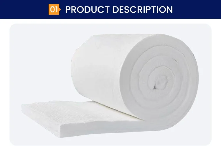 Insulation mechanism of insulation 50mm foil ceramic fiber blanket