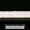 6A Perlas Naturales Blancas