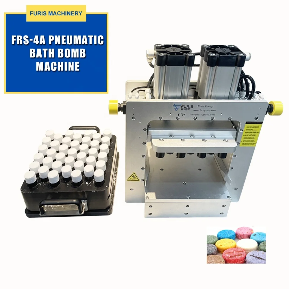 Mini Home Use Custom Mold Mould Machine Different Shaped Silicone Plastic Stainless Steel Aluminium Bath Fizzy Bomb 3d Press
