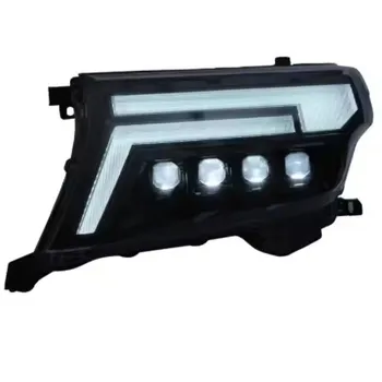 LED Headlamp for Toyota Land Cruiser 2012-2015  Upgrade Modified DRL Headlights Car Accessories Body Kit