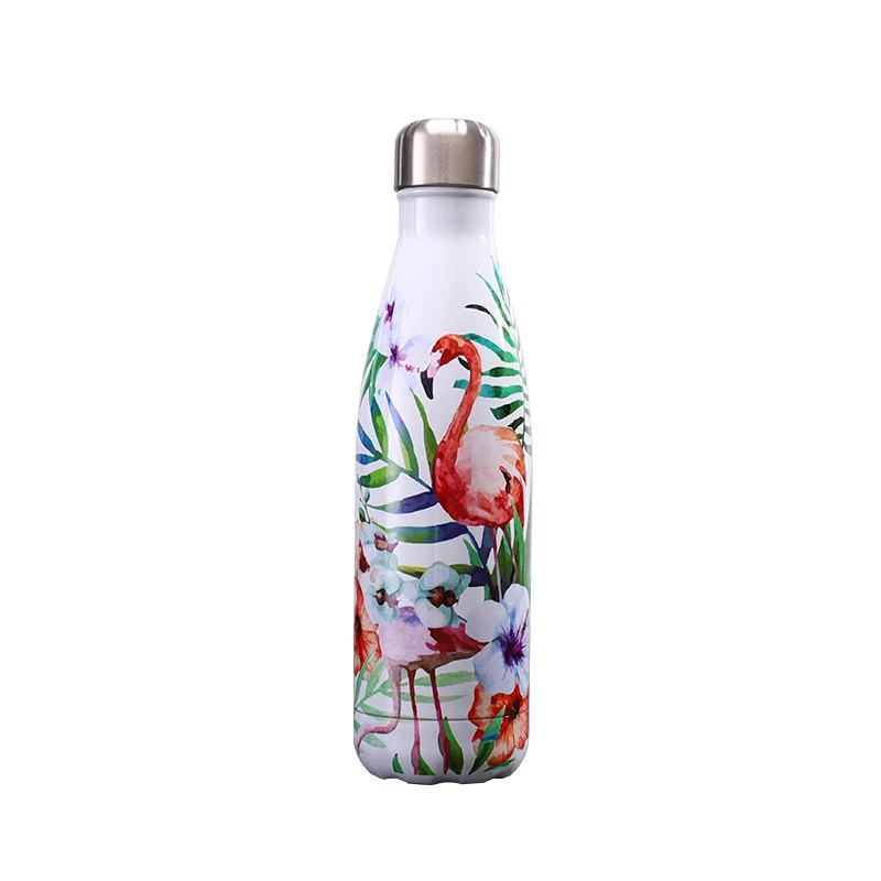 HYDRATE Super Insulated Stainless Steel Water Bottle - 500ml - Tropical  Breeze - Bpa Free Metal Water Bottle, Drinking Hot Water Thermos, Reusable