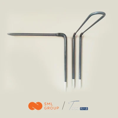 Dia 4/9,6/12, 9/18 1800°C 1850°C 1900°C MoSi2 Heating Element For Oven Ceramics