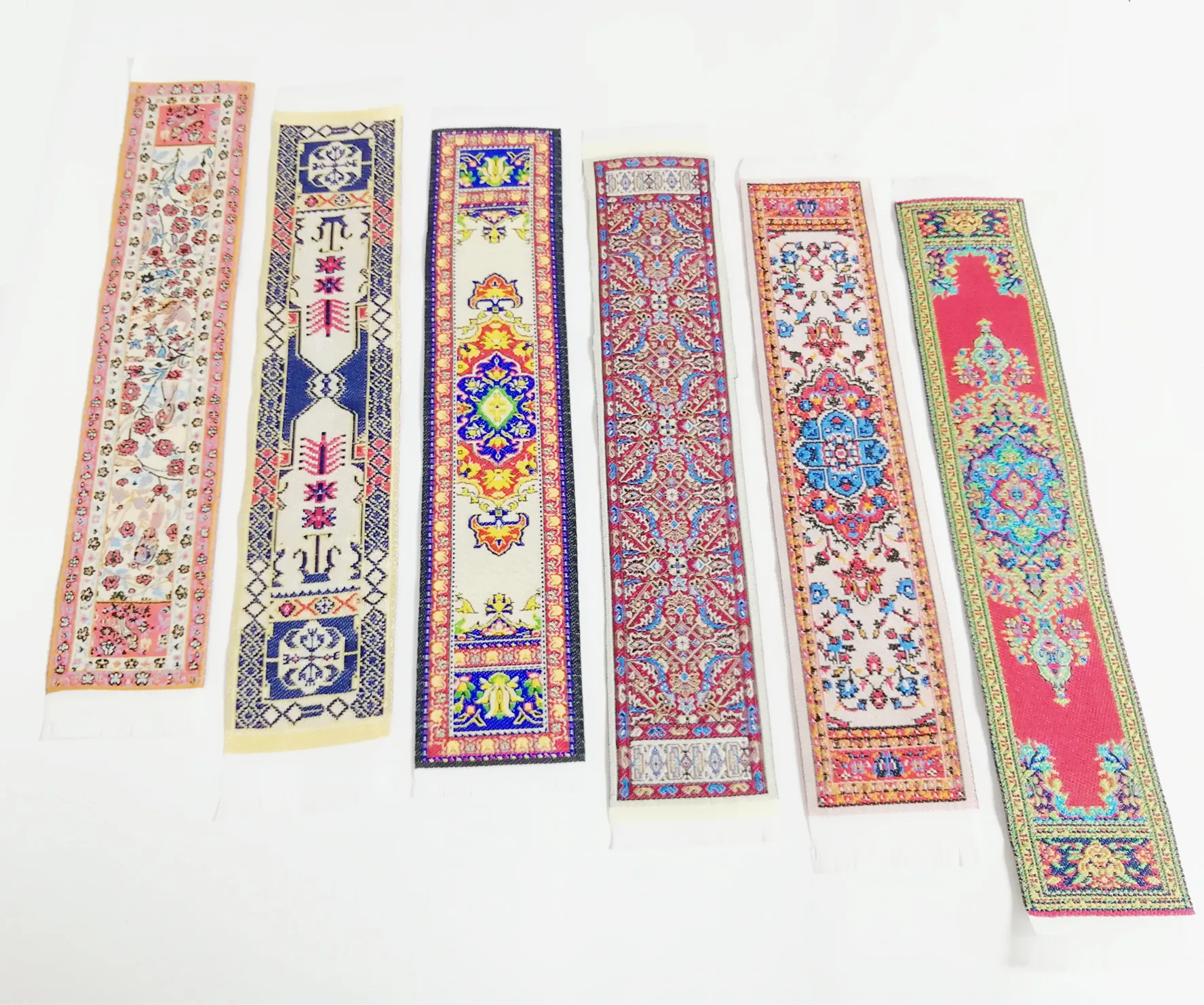 Good Cheap Customs Bookmark,Oriental Woven Carpet Bookmarks, Woven Persian Rug Bookmarks