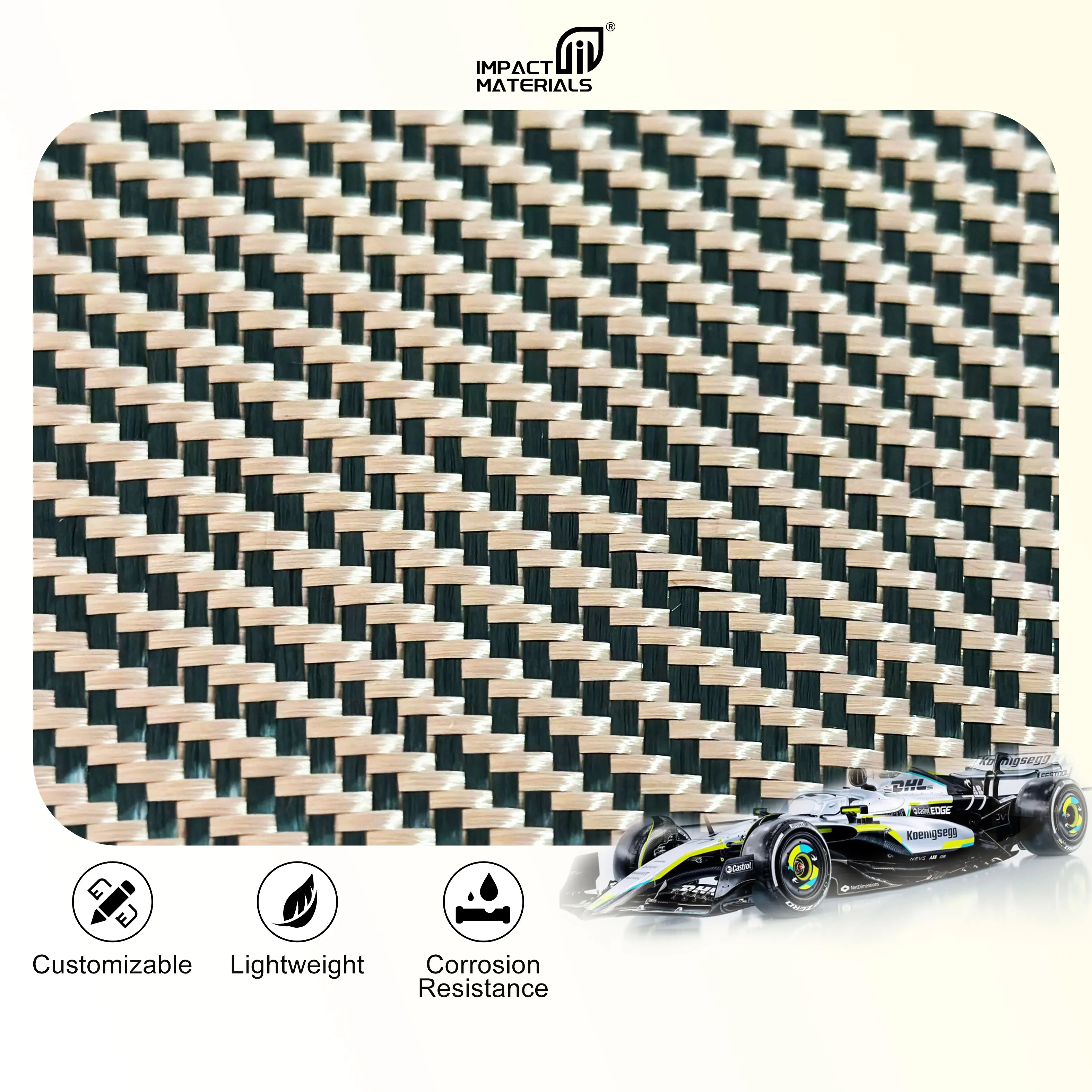 Brand New Twill and Plain I W Shape Kevlar 0.2mm Thickness Aramid&Carbon Hybrid Fiber for Car Accessories Composites Cloth Roll Brand New Twill and Plain I W Shape Kevlar 0.2mm Thickness Aramid&Carbon Hybrid Fiber for Car Accessories Composites Cloth Roll