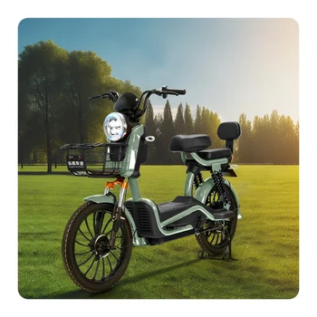 Green Initiative 48V Mini Electric Bicycle Electronic Zero Noise Pollution Motorcycle Factory Cheap Ev Scooter Bicicleta
