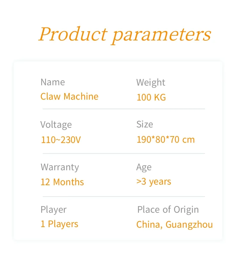 Funpark Wholesale Indoor Arcade Crane Machine with Plush Toys Claw Factory Direct Supply Attractive Design for Doll Collection manufacture