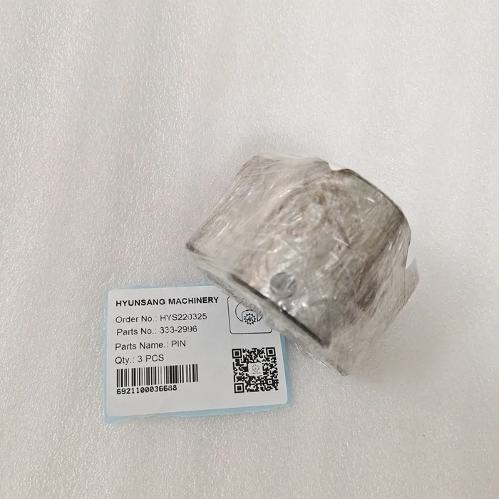 Hyunsang Excavator Parts Pin 333-2996 3332996 61S7-10282