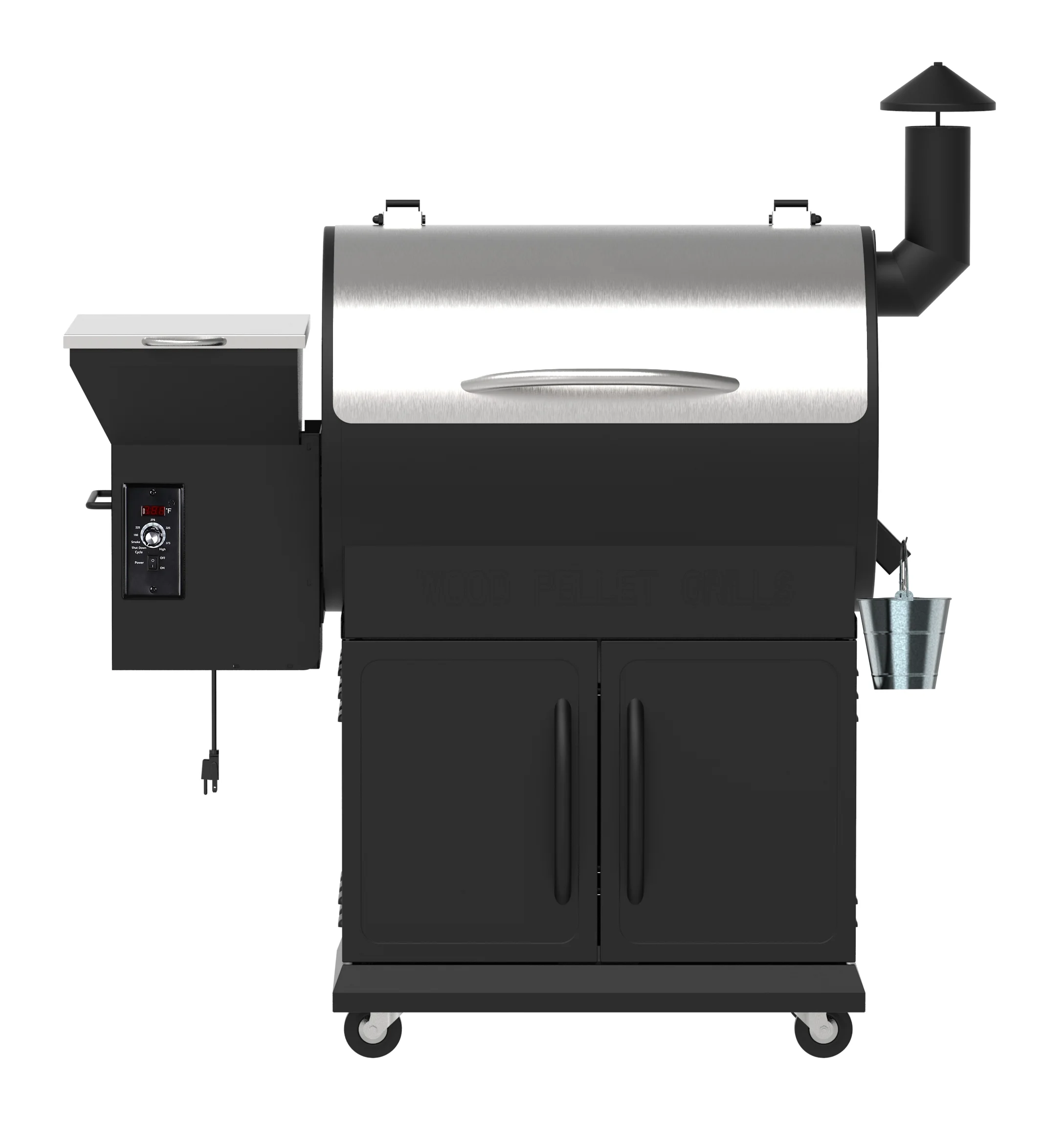 木屑颗粒烧烤炉烧烤炉电热数字控制器烧烤颗粒料斗组件重型颗粒