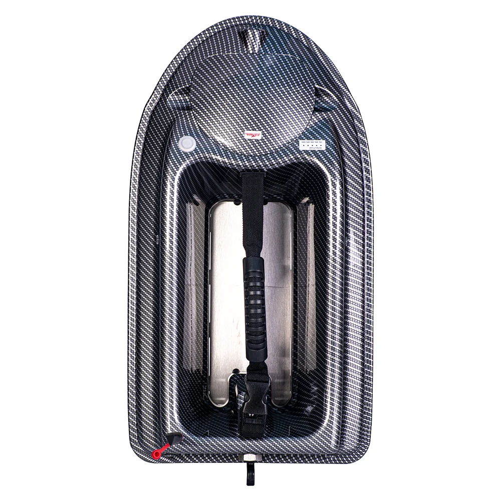 Bateau Amorceur Télécommandé GPS 500 M – Double Moteur, Charge 2 Kg – 3 Compartiments D'appâts Indépendants – Retour Automatique – Batterie 5200 MAh – Pêche En Mer/lac/rivière