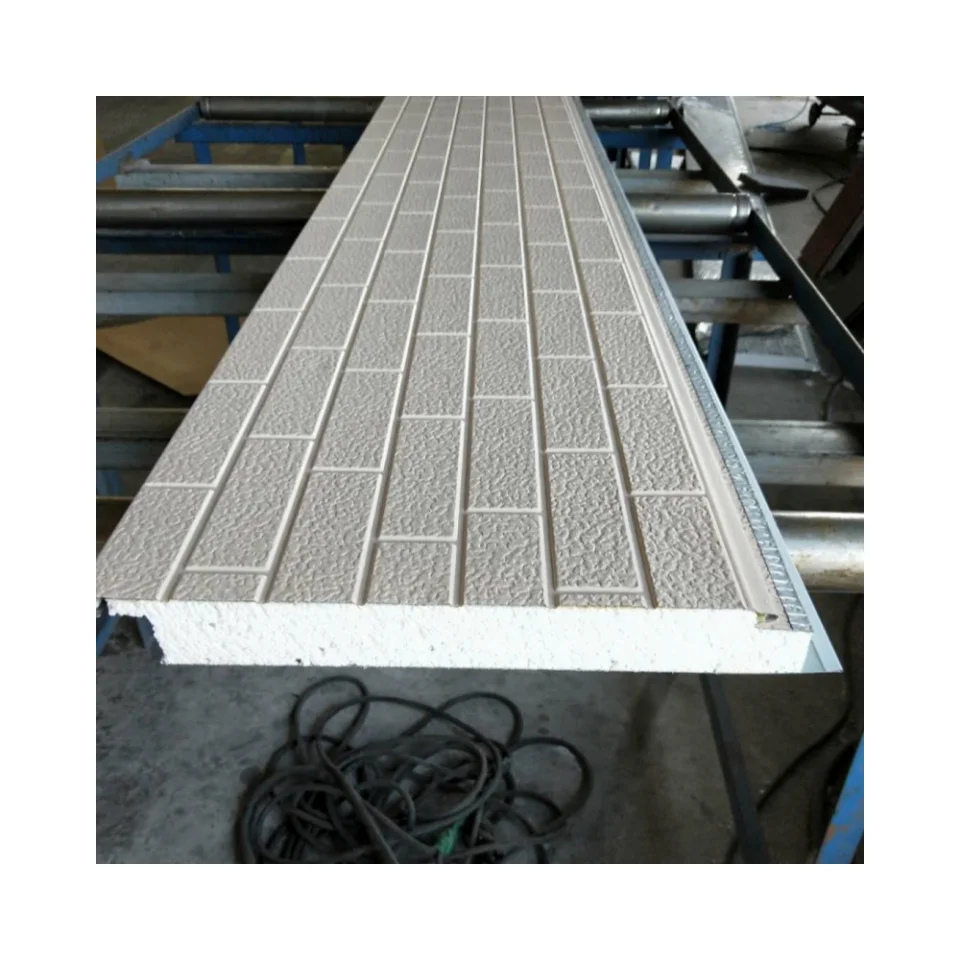 Water-Proof EPS Foam Sandwich Boards metal insulation board Partition Sandwich Wall Panel Mula sa Chinese Manufacturer