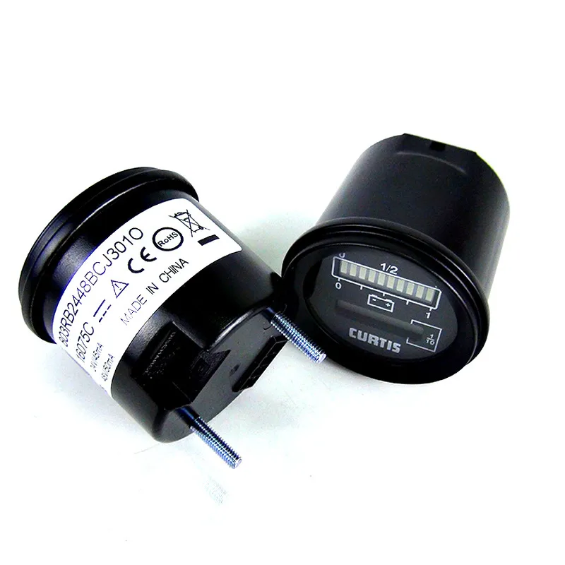 Curtis Hourmeter ,Battery Indicator 803 12-80V/Pallet Stacker Meter Indicator for EV Curtis 803