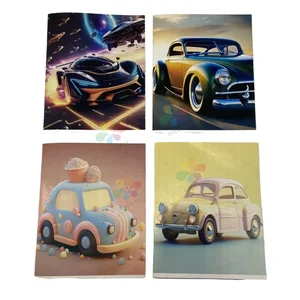 Manufacture Factory Wholesales Staple Binding Exercise Book 15.8*20.2cm Customized Design Logo