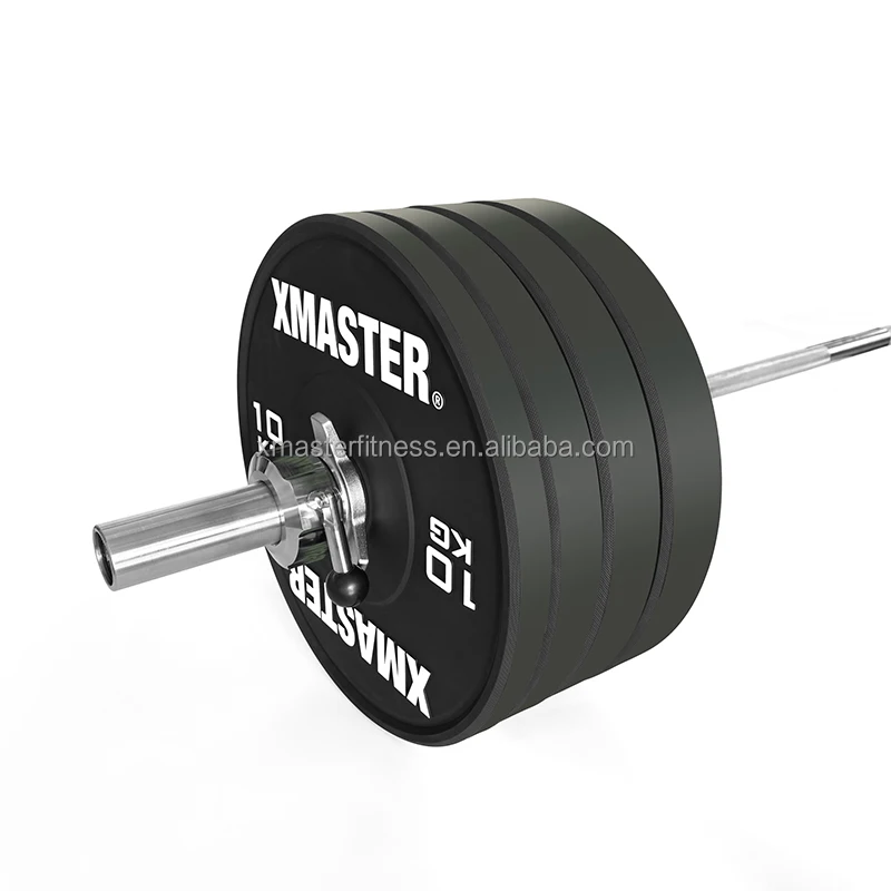 Xmaster Black Training KG Plate - Custom Bumper Plates for