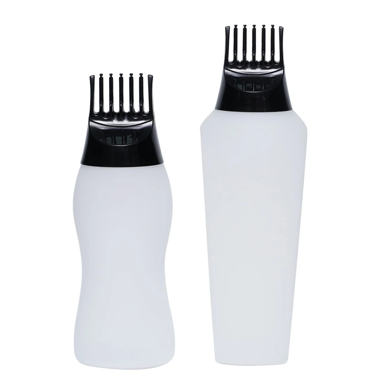 Professional Custom Eco-Friendly High Quality Salon Hair Dye Shampoo Bottle 2 in One Hair Dye Bottle for Beauty Salon