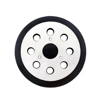 5 Inch (125mm) Black Hook & Loop Sanding Backing Pad Disc For Makita Sanders - 5 Pack