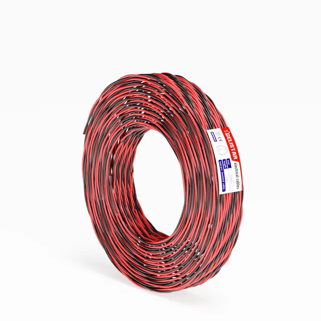 GELISTAR RVS Twisted Pair 2-Core 84mm Square Copper Fire Engineering Electrical Power Cord