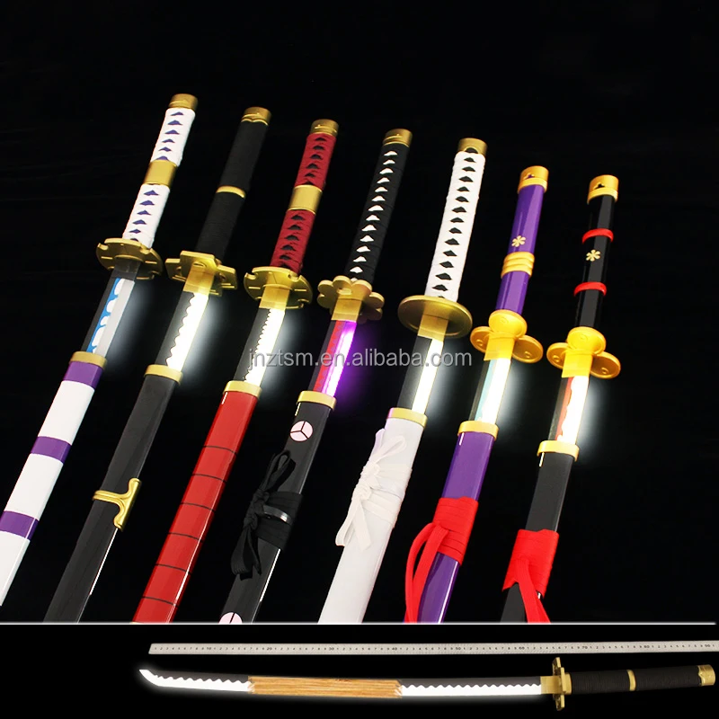 Japanese Zoro's Sword Katana Cosplay Props Luminous Katana Wholesale