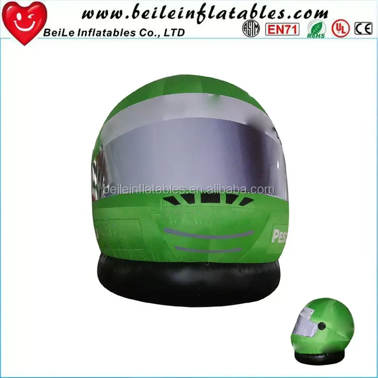 Inflatable Motorcycle Racing Helmet for Advertising - Customizable PVC ...