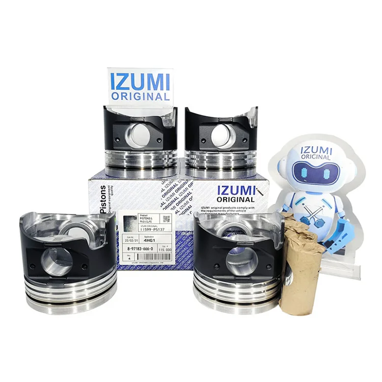 IZUMI ORIGINAL 4M50 4M50T Piston Diesel Engine Piston For MITSUBISHI