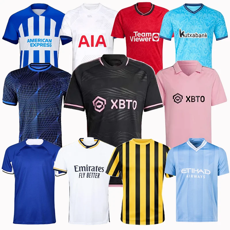 2024 New Season Sublimation Design Soccer Jersey Breathable Dry Soccer Jerseys Quality