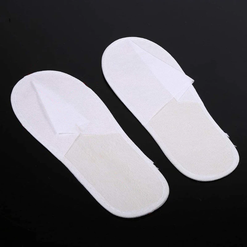 Cheap Disposable Hospital, SPA slippers Non-woven Fabric Slippers