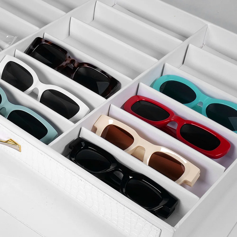 Factory Exhibition Display Case Rollet Wheel  Glasses Cabinet Showcase Eyeglasses Sunglasses Optical Frame Suitcase Storage Box