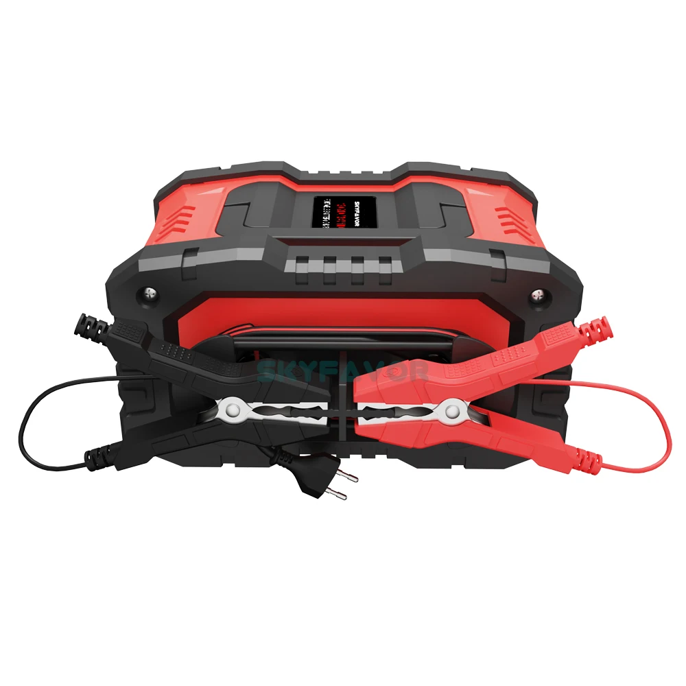 Fast Truck Motorcycle Car Battery Charger 12V 24V 20A Automatic Universal Lifepo4 Lead Acid Gel Agm Pulse Repair Battery Charger