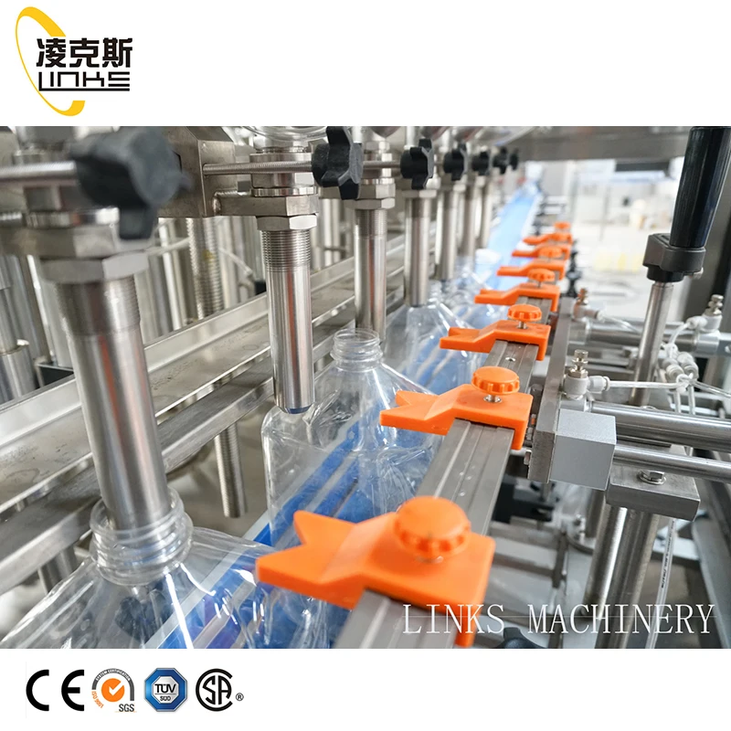 Automatic Edible Oil Filling Machine Large Bottle Filler Packaging Equipment
