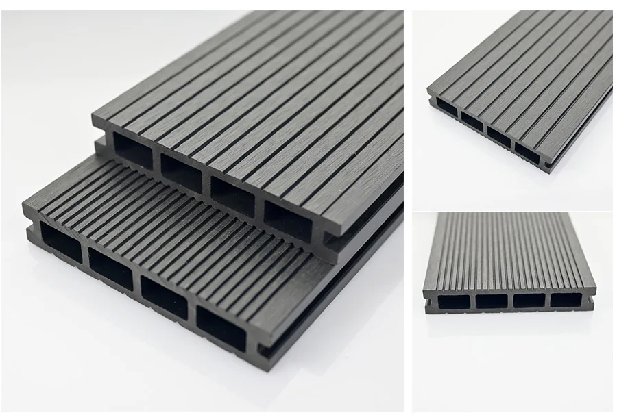 Outdoor Solid Fire-resistant Anti-uv Wpc Decking Covering Plank