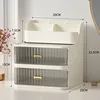 Portalápices de dos capas: blanco leche cálido