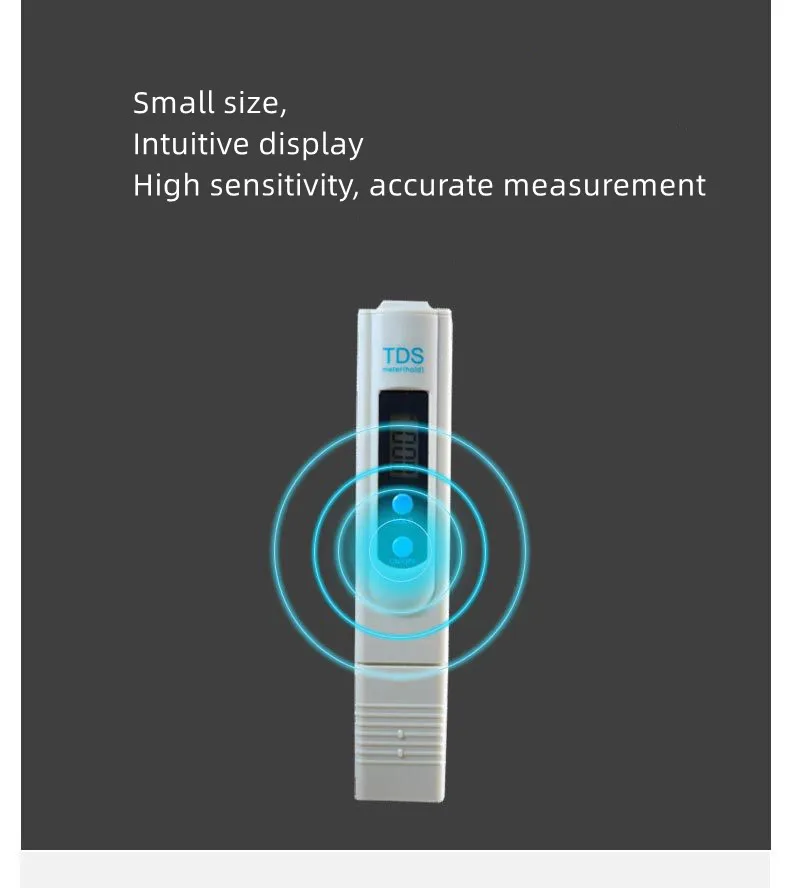 Tester Digitale TDS E PH Per Acqua - Misura PPM, Temperatura E Purezza - Per Acquari, Piscine, Casa - Foto 3