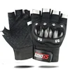 Childrens hard shell half finger black