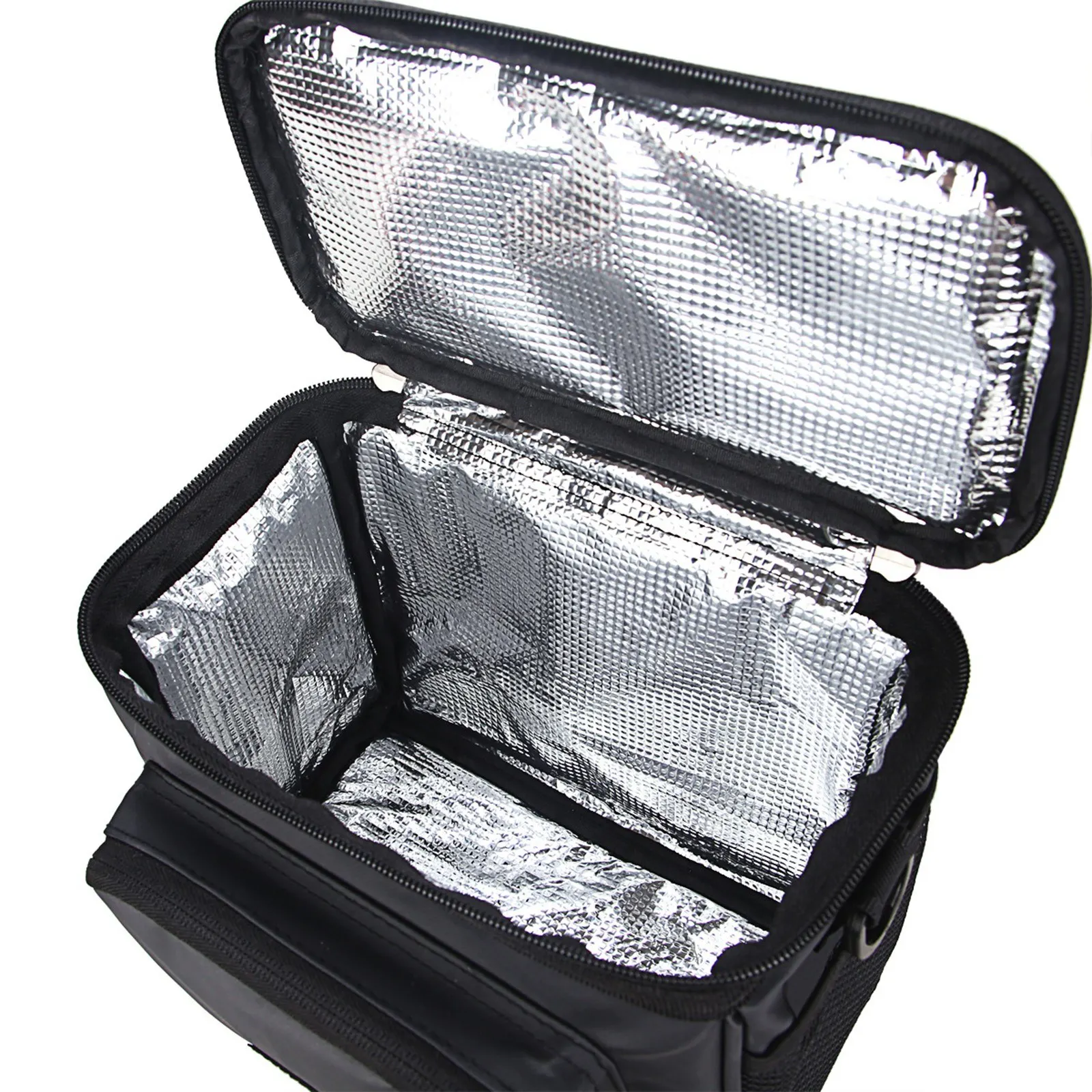 Sac Guidon Vélo Étanche Lixada - 22x12cm, Poches Multiples, Bandoulière Amovible