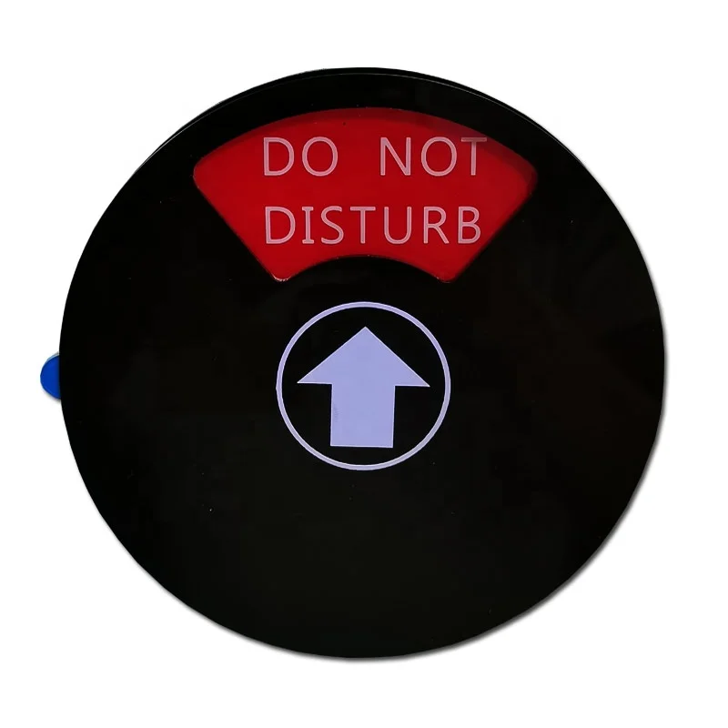 Panel Deslizante Para Puerta De Oficina O Sala De Reuniones - Indicador Vacante / No Molestar / Ocupado - Acrílico, Fácil De Instalar
