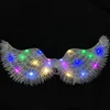 Large-sized luminous fabric wings-white