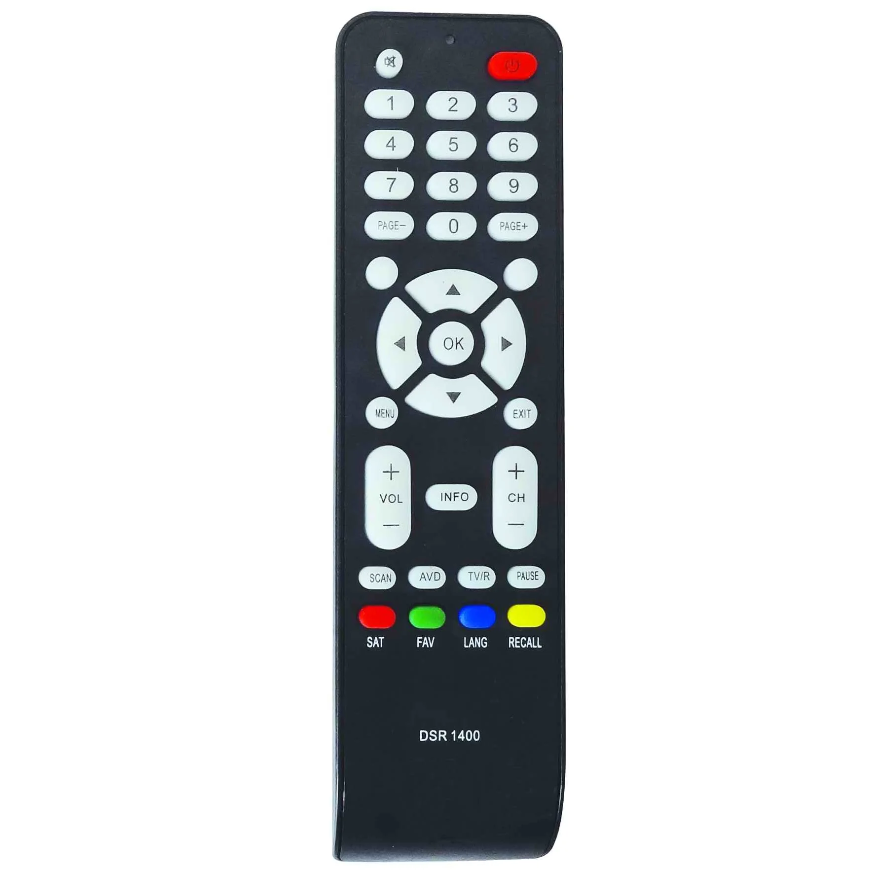 DANSAT DSR 1400 Remote Control Good Quality Cheap Price for Dish TV Replacement