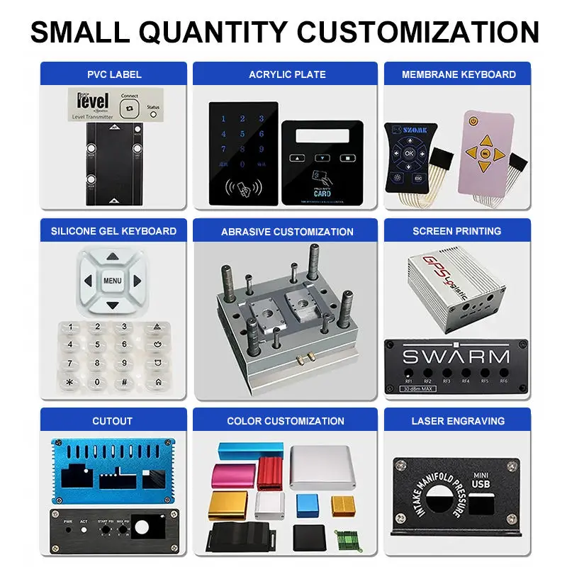 Custom ABS PC Ip65 Ip66 Ip67 Ip68 Injection Mould Handheld Din Rail Outdoor Waterproof Junction Box Electronic Plastic Enclosure