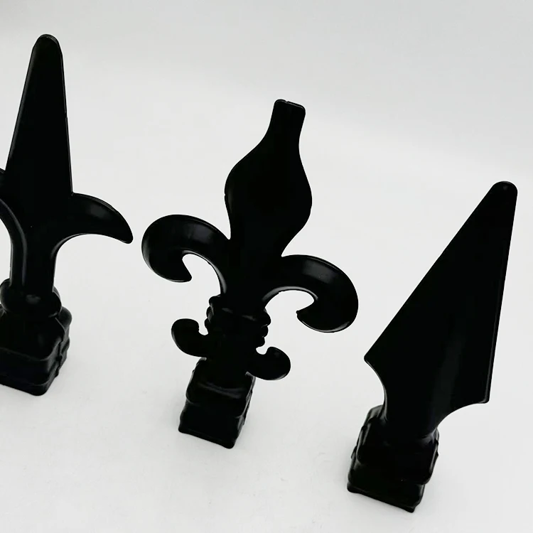 New Design Iron Gate Decorative Wrought Iron Fence Decoration Components Fence Spear Top