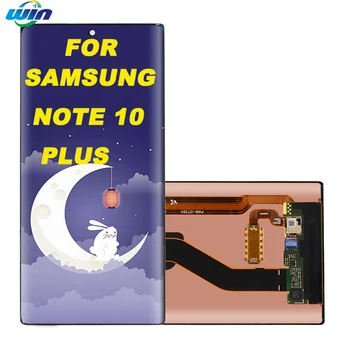 NEW OLED For Samsung Galaxy note10+ Screen plus N975 N975F N9750 Display Touch Screen note 10 plus lcd replacement With Frame