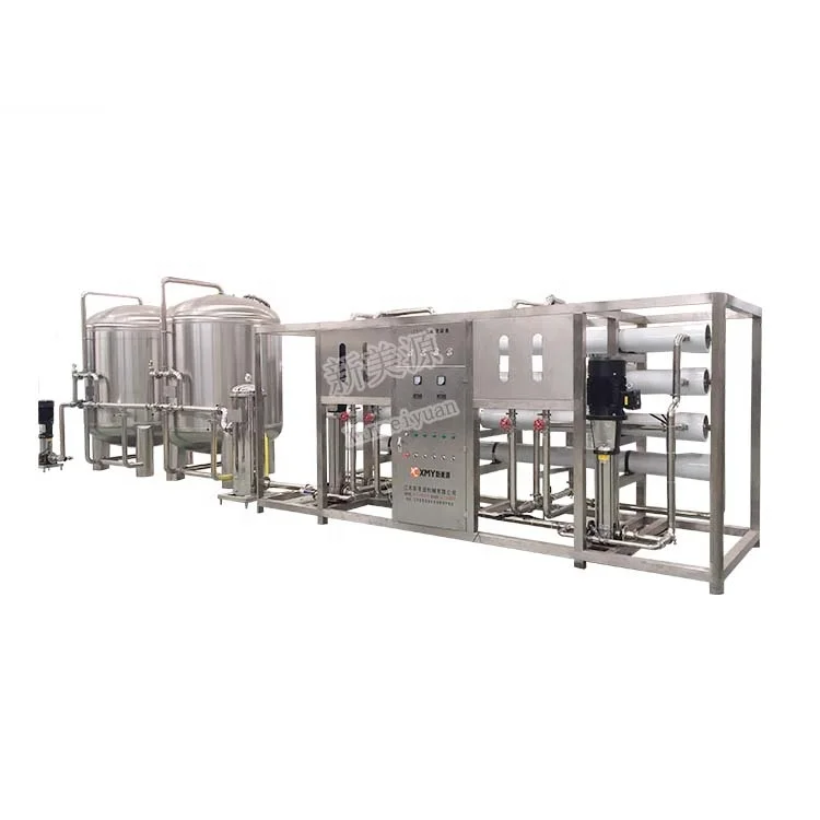 Processing Reverse Osmosis Plant Water Storage RO Water Treatment System Purification Pure Machine