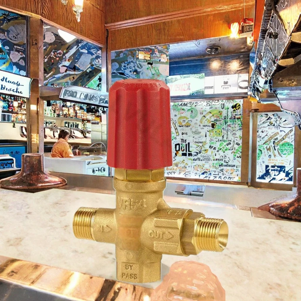 New Brass Bypass Regulator Unloader Pressure Valve Durable Brass ...