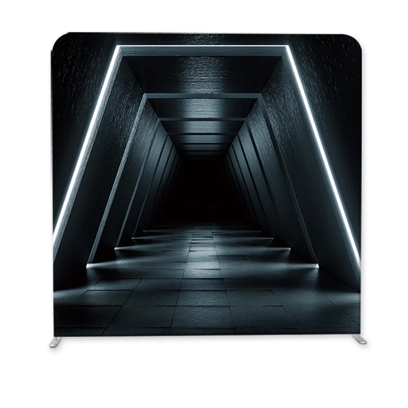 Vogue Photo Booth Design Print Straight Pillow Case Backdrop With 