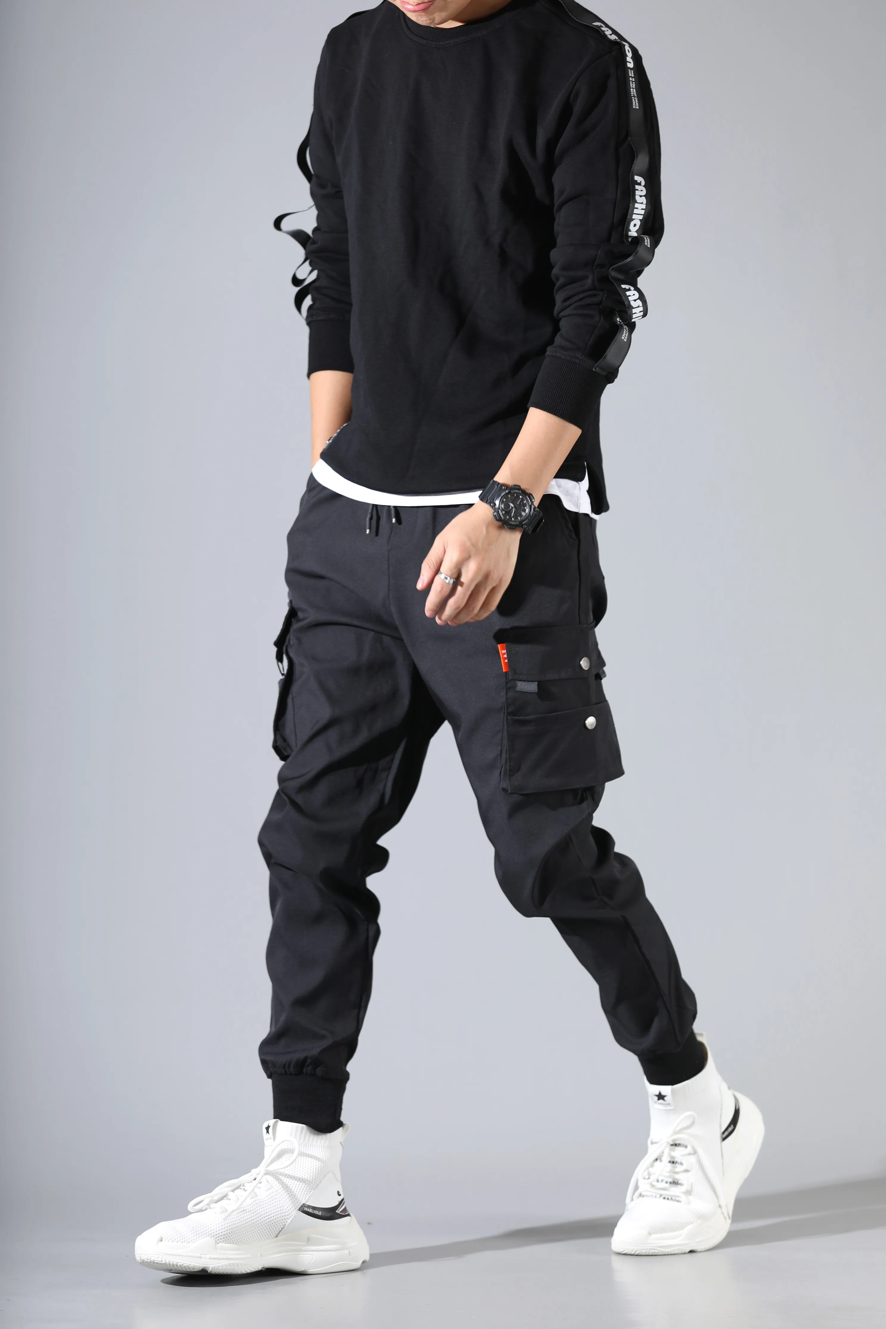 workout cargo pants mens