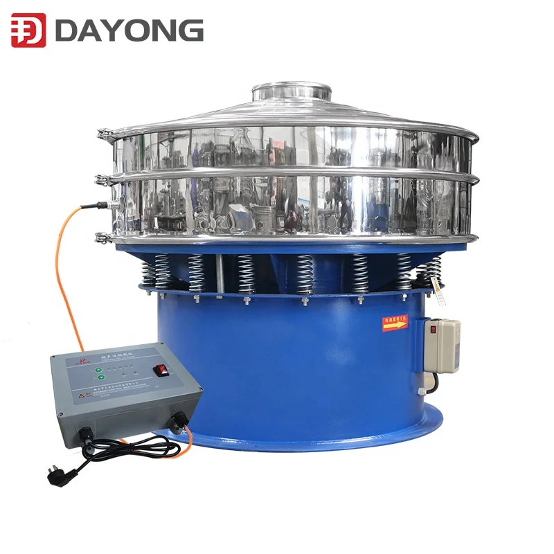 High Precision Ultrasonic Artemia Cysts Vibration Screening Machine for Metal Powder