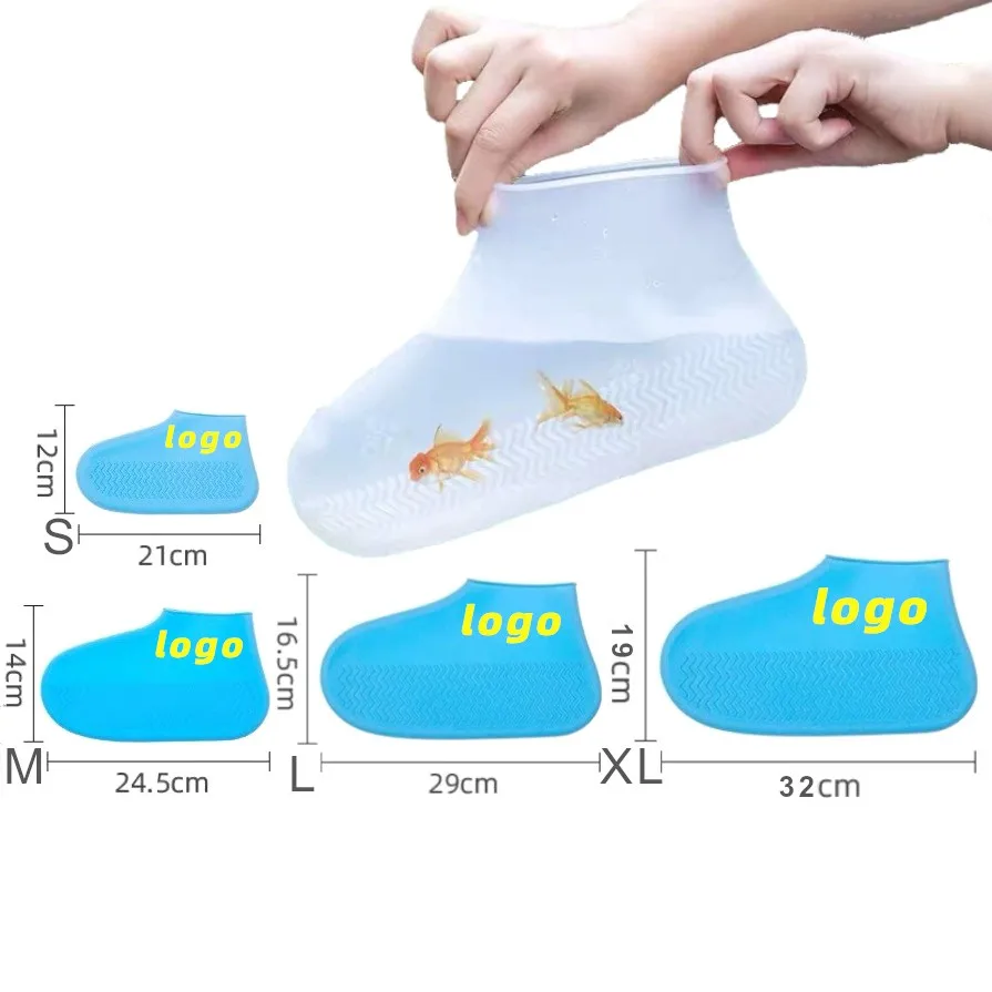 2023 Нескользящие силиконовые непромокаемые ботинки для мужчин и женщин
