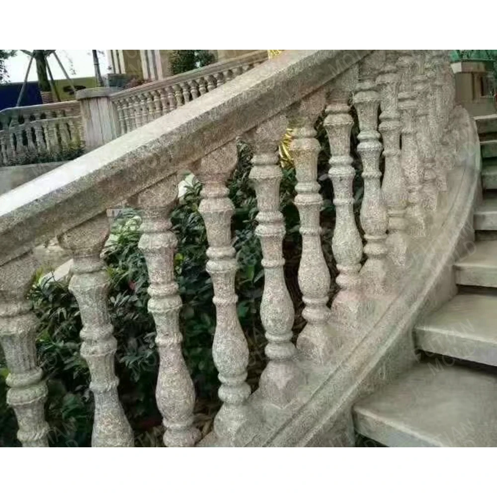 Terrace Casting Decorative Handrail Vase Column Concrete Balustrade Mold for Sale