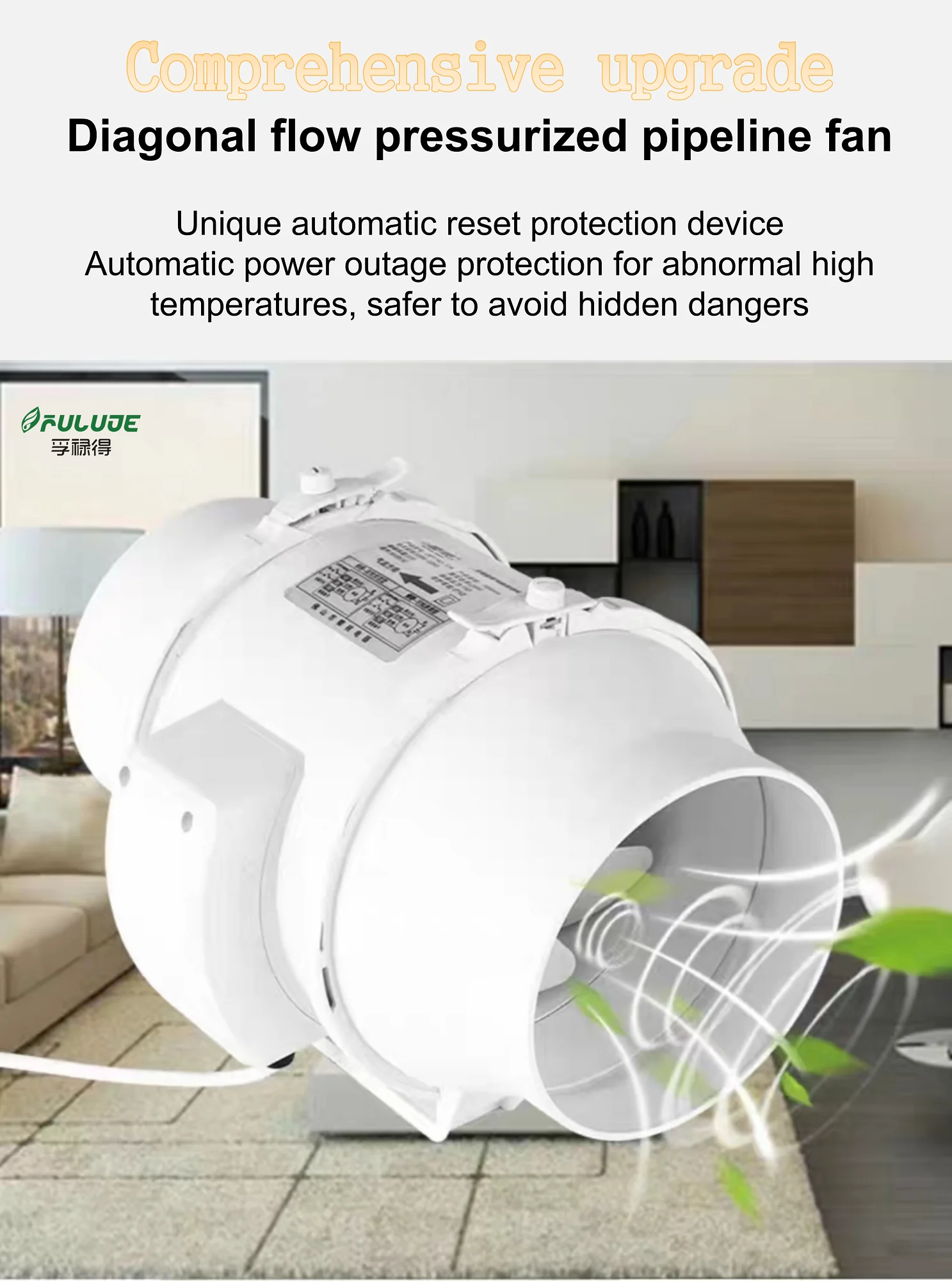 Pvc Duct Fans, 220V, 325 - detail 8