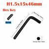 H1.5x15x46 Ossido Nero